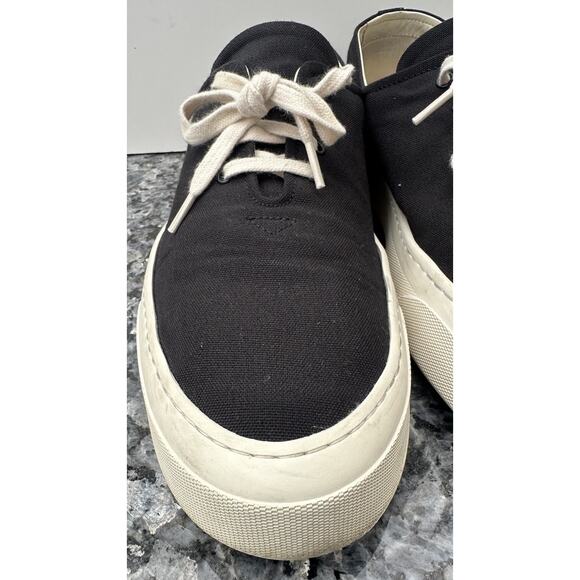 Common Projects Four Hole Black Canvas Sneakers EU 41 main image 11